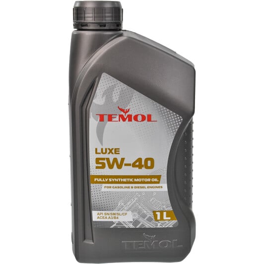 Моторное масло TEMOL Luxe 5W-40 1 л на Honda S2000