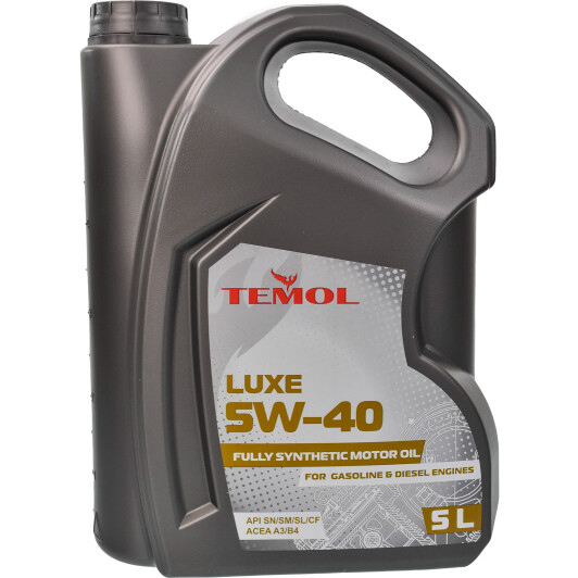 Моторное масло TEMOL Luxe 5W-40 5 л на Fiat Marea