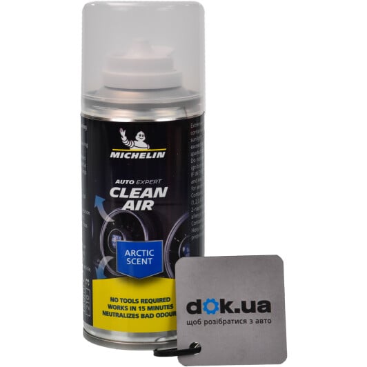 Очисник кондиціонера Michelin Clean Air арктична свіжість спрей
