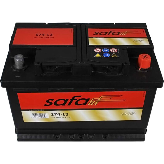 Акумулятор Safa 6 CT-74-R Oro 542980