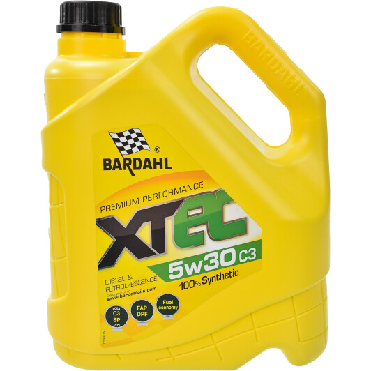 Моторное масло Bardahl XTEC C3 5W-30 4 л на Daewoo Lacetti
