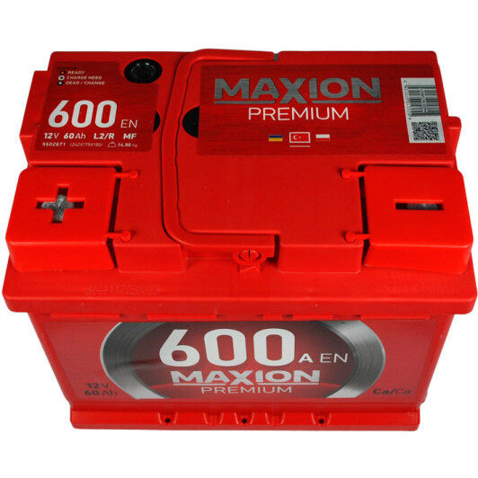 Аккумулятор Maxion 6 CT-60-L Premium TR 5602670