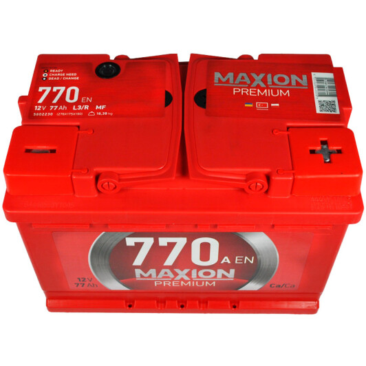 Акумулятор Maxion 6 CT-77-R Premium TR 58022302