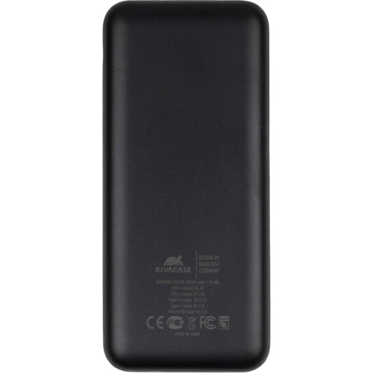 Повербанк RivaCase VA2081 20000 mAh 10 Вт