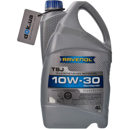 Моторное масло Ravenol TSJ 10W-30 4 л на Renault Fluence