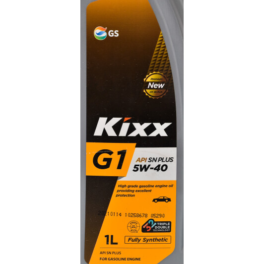 Моторное масло Kixx G1 5W-40 1 л на Renault Kangoo