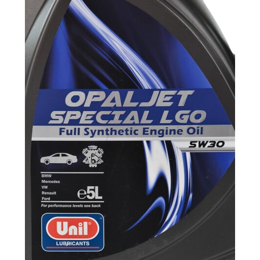 Моторное масло Unil Opaljet Special LGO 5W-30 5 л на Volkswagen Amarok