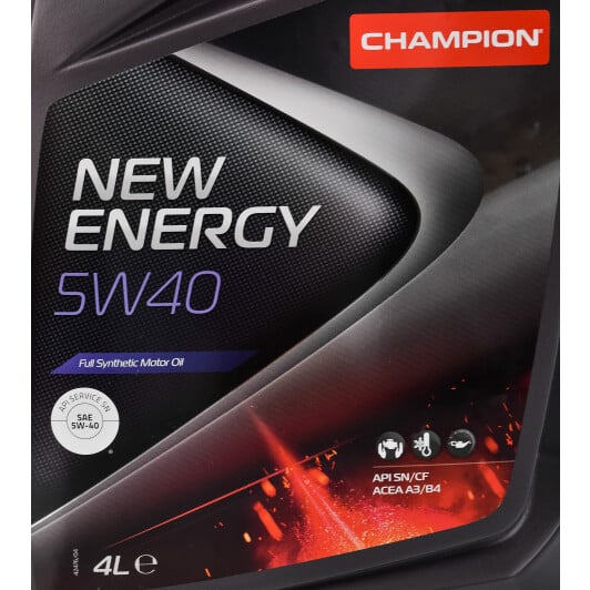 Моторное масло Champion New Energy 5W-40 4 л на Citroen Xantia