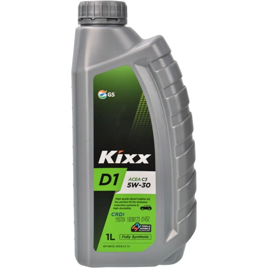 Моторное масло Kixx D1 C3 5W-30 1 л на Citroen DS4