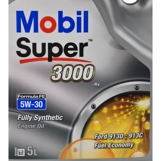 Моторное масло Mobil Super 3000 X1 Formula FE 5W-30 5 л на Fiat Idea