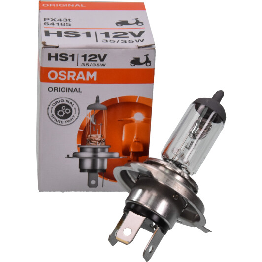 Автолампа Osram Original HS1 PX43t 35 W прозрачная 64185