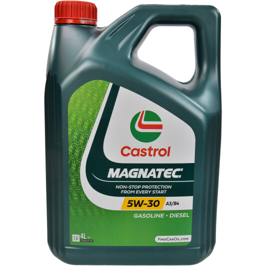 Моторна олива Castrol Magnatec Stop-Start A3/B4 5W-30 4 л на Renault Latitude