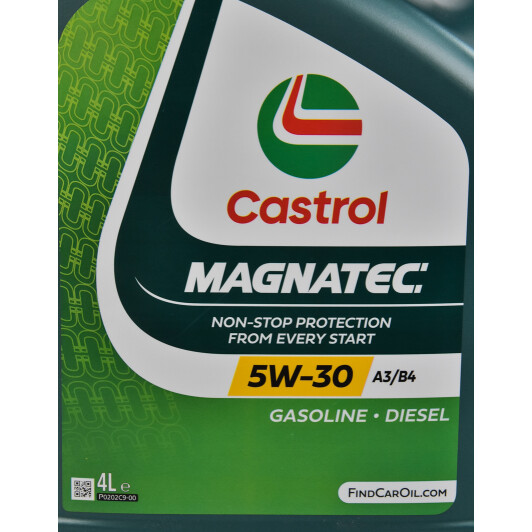 Моторна олива Castrol Magnatec Stop-Start A3/B4 5W-30 для Land Rover Defender 4 л на Land Rover Defender