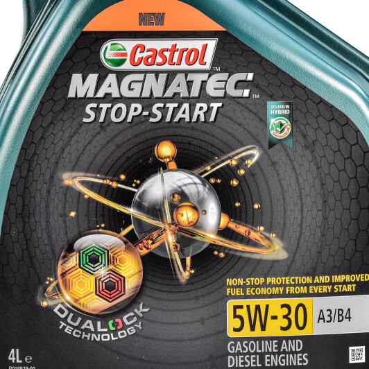 Моторна олива Castrol Magnatec Stop-Start A3/B4 5W-30 4 л на Audi A8