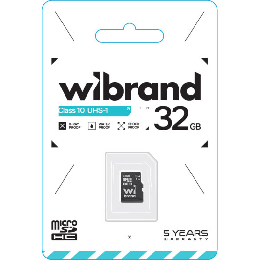 Карта памяти Wibrand microSDHC 32 ГБ