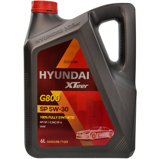 Моторна олива Hyundai XTeer Gasoline Ultra Protection 5W-30 6 л на Daihatsu Sirion