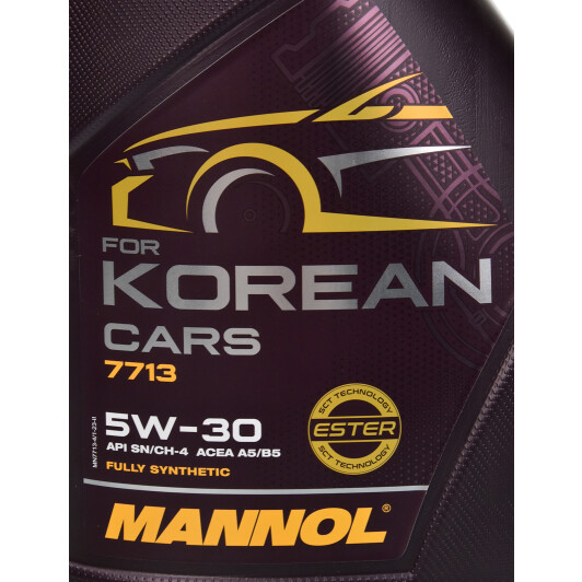 Моторное масло Mannol O.E.M. For Korean Cars 5W-30 4 л на Dodge Dart