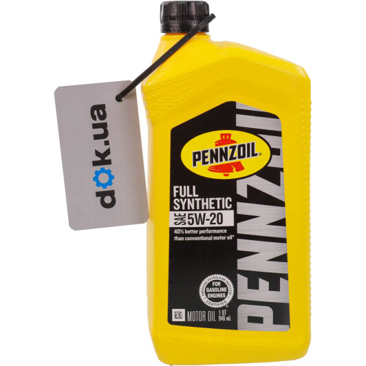 Масло Pennzoil Full Synthetic 5W-20 0.946 л на Isuzu Rodeo