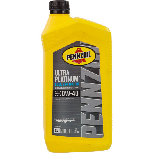 Масло Pennzoil Ultra Platinum 0W-40 на Isuzu Rodeo