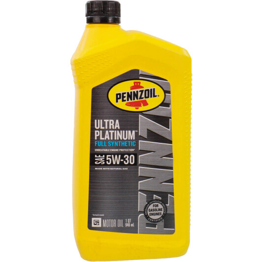 Масло Pennzoil Ultra Platinum 5W-30 0,95 л на Isuzu Rodeo