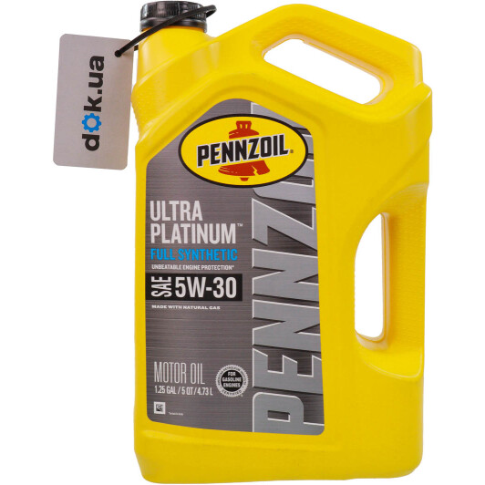 Масло Pennzoil Ultra Platinum 5W-30 4,73 л на Isuzu Rodeo