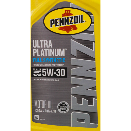 Масло Pennzoil Ultra Platinum 5W-30 4,73 л на Isuzu Rodeo