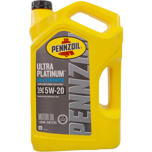 Масло Pennzoil Ultra Platinum 5W-20 4,73 л на Isuzu Rodeo