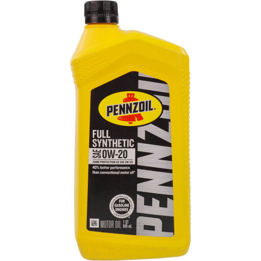 Масло Pennzoil Full Synthetic 0W-20 0.946 л на Isuzu Rodeo