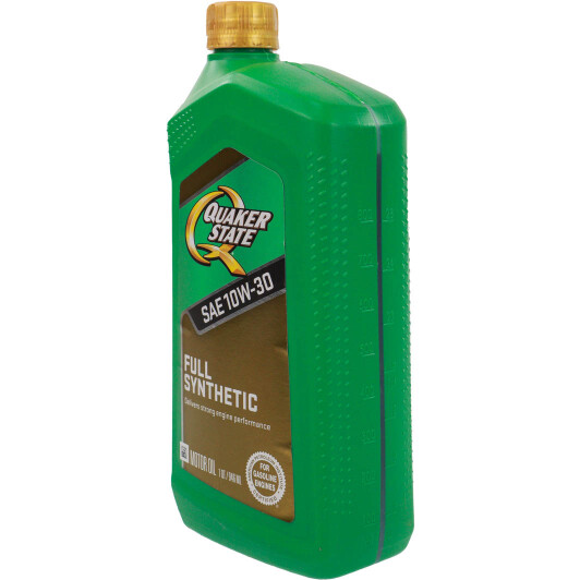 Масло QUAKER STATE Full Synthetic 10W-30 на Porsche Cayenne