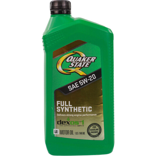 Олива QUAKER STATE Full Synthetic 5W-20 0.95 л на MINI Cooper
