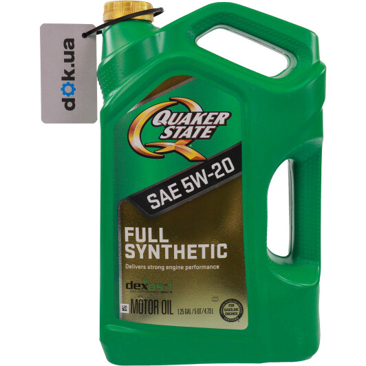 Масло QUAKER STATE Full Synthetic 5W-20 4,73 л на Porsche Cayenne