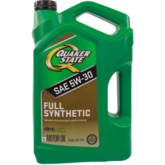 Олива QUAKER STATE Full Synthetic 5W-30 4,73 л на Porsche Cayenne