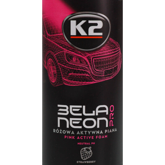 Концентрат автошампуня K2 Bela Neon Pro (1 л) 1 л