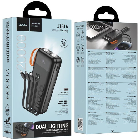 Повербанк Hoco J151A Spirit 20000 mAh 10 Вт