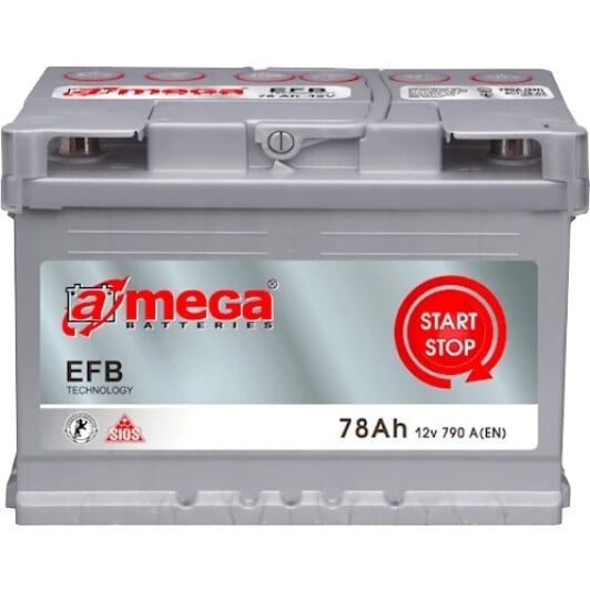 Акумулятор A-Mega 6 CT-78-R EFB Start Stop EFB78