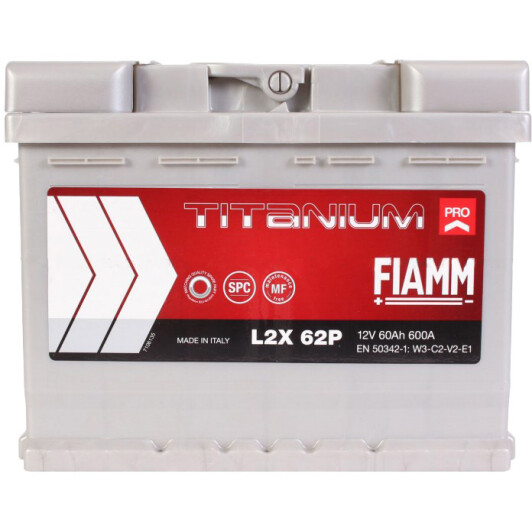 Аккумулятор Fiamm 6 CT-60-L Titanium Pro L2X62P