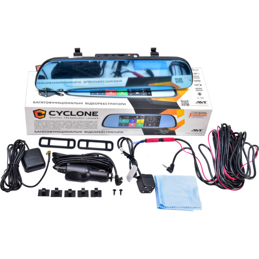 Видеорегистратор зеркало Cyclone MR-220 AND 3G