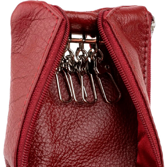 Ключница ST Leather 19352 бордовый