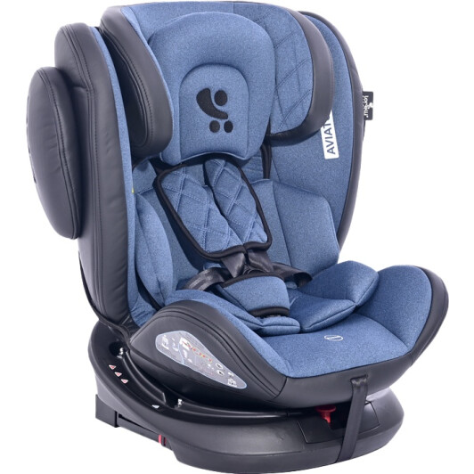 Автокресло Lorelli Aviator Isofix Black&Blue Black&Blue