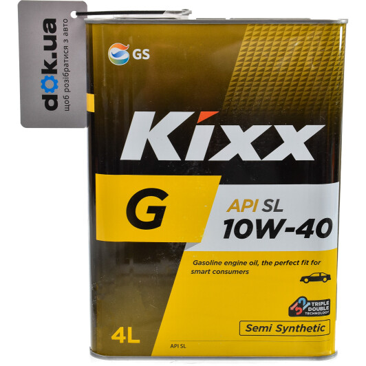 Моторное масло Kixx G SL 10W-40 4 л на Mazda CX-9
