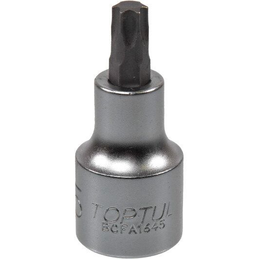 Торцева голова з битою Toptul BCFA1645 T45 1/2"
