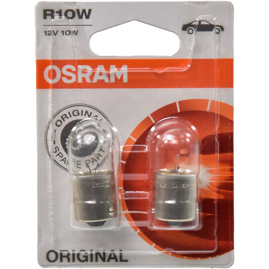 Автолампа Osram Original Line R10W BA15s 10 W прозора 5008-02B