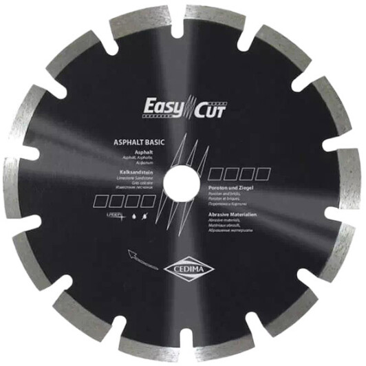 Круг отрезной CEDIMA Asphalt Basik 50006991 400 мм