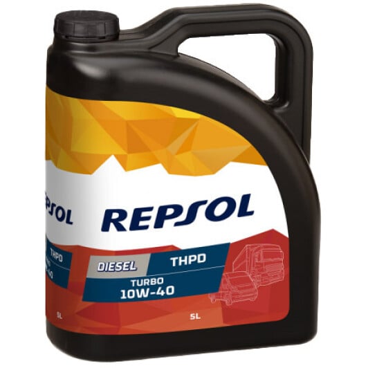Моторное масло Repsol Diesel Turbo THPD 10W-40 5 л на Fiat Idea