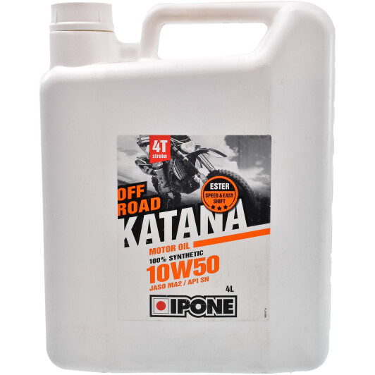 Моторна олива 4Т Ipone Off Road Katana 10W-50 синтетична 4 л