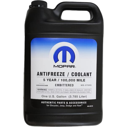 Mopar Parts Coolant красный концентрат антифриза