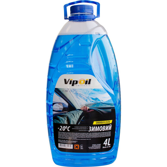 Омыватель VIPOIL зимний -20°С Aqua (4 л) 4 л