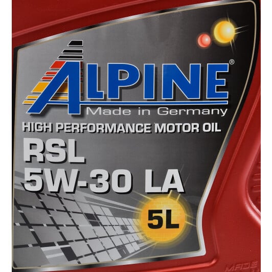 Моторное масло Alpine RSL LA 5W-30 5 л на Mazda Premacy