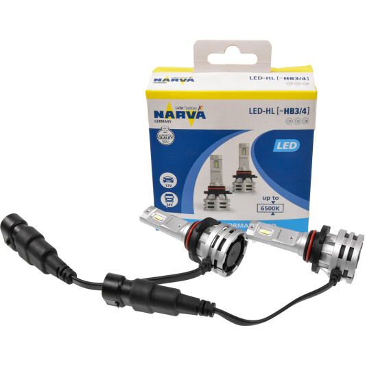 Автолампа Narva Range Performance LED HB3 / HB4 P20d/P22d 24 W 180383000