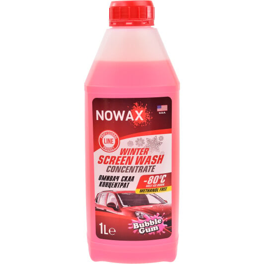 Концентрат омывателя Nowax зимний -80 °С bubble gum